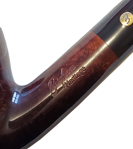 Brigham Heritage 5-dot Tobacco Pipe Shape 23 - Image 5