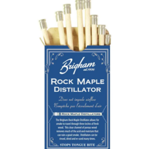 Brigham Rock Maple Pipe Filters - Pkg. 8