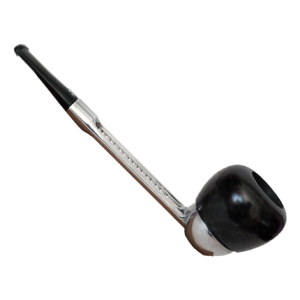Falcon Straight Black Tobacco Pipe