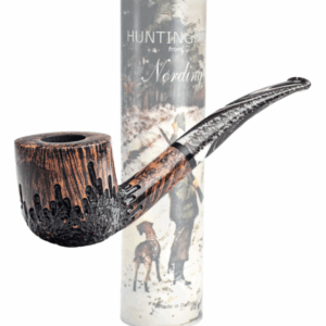 Nørding Hunting Pipe 2025 - The Badger Semi-Rusticated