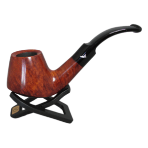 Fenice Romulus Mogano Bent Volcano Tobacco Pipe
