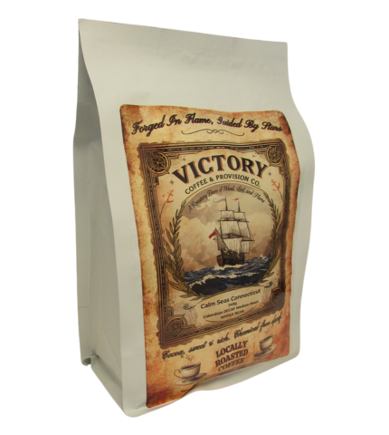 Calm Seas Connecticut Decaffeinated Whole Bean Coffee - Image 3