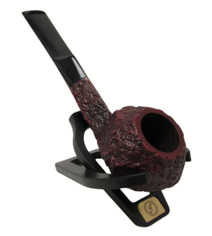Ashton Pebble Grain Panel Tobacco Pipe - Image 4