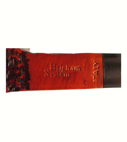 Brigham System Quarter Bent Apple Tobacco Smoking Pipe - Image 6