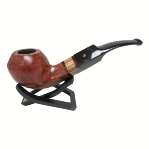 Molina Smooth Bent Calabash Tobacco Pipe