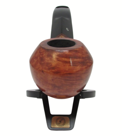 Molina Smooth Bent Calabash Tobacco Pipe - Image 4