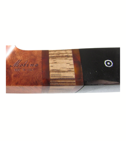 Molina Smooth Bent Calabash Tobacco Pipe - Image 6