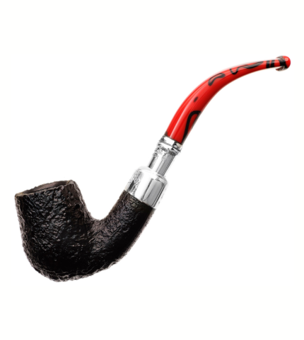 Peterson Dracula Shape 65 Sandblasted Spigot Fishtail Tobacco Pipe