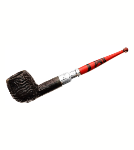 Peterson Dracula Shape 85 Sandblasted Spigot Fishtail Tobacco Pipe