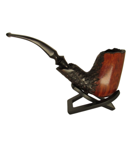 Trypis Tall Chimney Bent Tobacco Pipe - Image 3