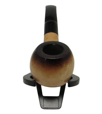 Jambo Bent Apple Meerschaum Tobacco Pipe - Image 5
