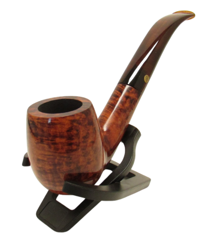Northern Lights Klondike Amber Stem Tobacco Pipe Shape 24 - Image 3