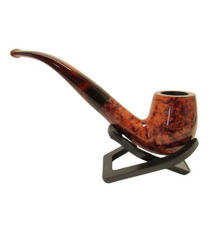 Northern Lights Klondike Amber Stem Tobacco Pipe Shape 24 - Image 4