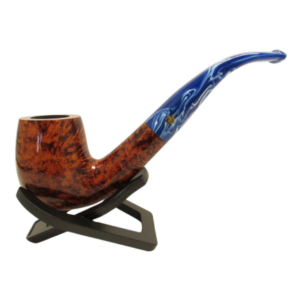 Northern Lights Klondike Blue Stem Tobacco Pipe Shape 24