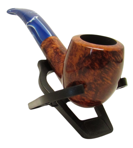 Northern Lights Klondike Blue Stem Tobacco Pipe Shape 65 - Image 4