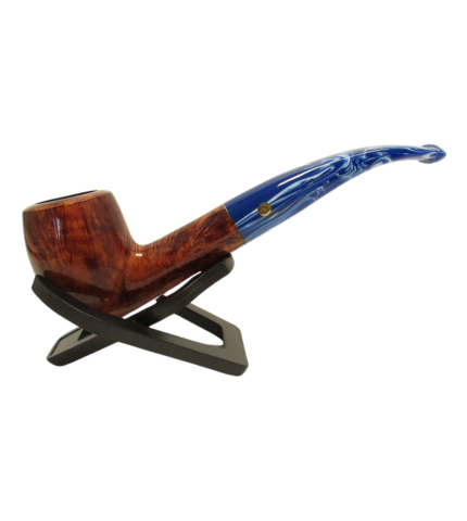 Northern Lights Klondike Blue Stem Tobacco Pipe Shape 65