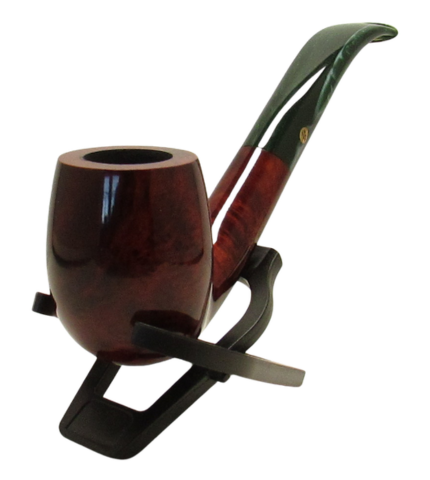Northern Lights Heritage Green Stem Tobacco Pipe Shape 24 - Image 2