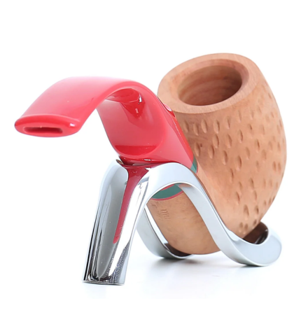 Savinelli Fragola Bent Billiard Tobacco Pipe Shape 614 - Image 3