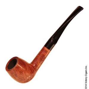 Capri Gozzo Smooth Brown Tobacco Pipe Shape 13