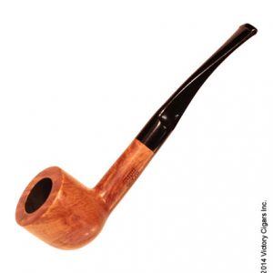 Capri Gozzo Smooth Brown Tobacco Pipe Shape 54